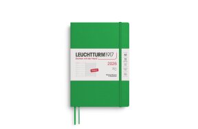 LEUCHTTURM WEEKLY PLANNER 2026 & NB A5 SC 12 MONTHS SPRING LEAF 372678